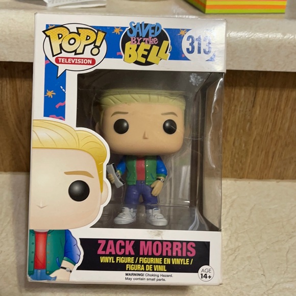 Saved by the Bell Zack Morris Pop Figure NEW